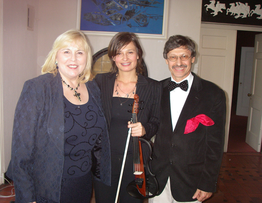 Christine Casey, Monika Gos and Jerzy Lesniak