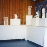 Eve Jordan's sculptures.