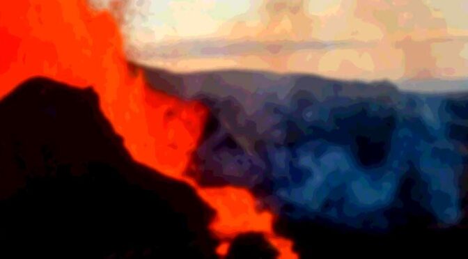 AROUND THE GLOBE – Iceland, Painting Volcano – Wednesday, April 27th. 5:30 PM. FREE LIVE ZOOM ART WORKSHOP